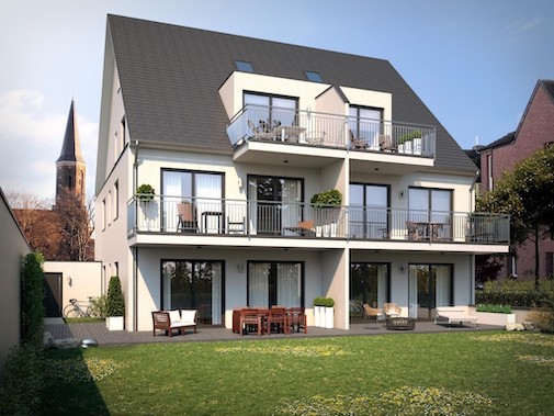 Wohnhaus Eliasgasse, Gartenansicht Wohnhaus Eliasgasse, Gartenansicht